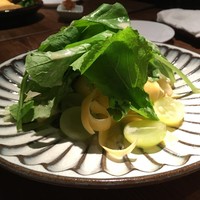 蕎麦懐石 無庵 - 季節の野菜サラダ