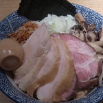 麺屋一燈 - 2017/10 月曜日限定「塩汁なし鶏白湯そば」(2)