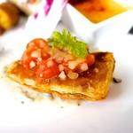 くらすわ レストラン - 【くらすわ★ランチメイン】 信州サーモンと胡桃味噌のタルティーヌ