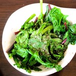 くらすわ レストラン - しゃぶしゃぶ野菜。