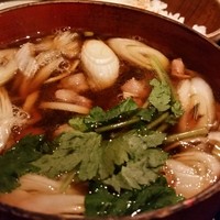 鴨料理専門店 鴨亭 - 鴨汁。