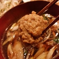 鴨料理専門店 鴨亭 - 鴨つくね。