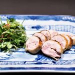 鶏腿肉の黒胡椒焼き