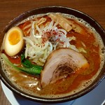 ら麺のりダー - 2017.10 ☆旨辛みそらーめん　950円→ハピパで800円