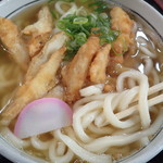 Kompira Udon - 「ごぼう天うどん」（400円）「大盛」（通常120円増、11~14時は60円増）