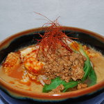 彰膳 - 春日本店限定ーー北海道味噌炎の海鮮麺！