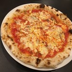 バイバッソ - pizzaマリナーラ800円(+税）