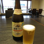 近江牛 毛利志満 - 瓶ビール 648円(税込)　(2017.10)