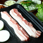韩式烤猪五花肉套餐A
