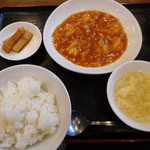 中華料理 唐韻 - エビチリセット