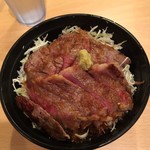 ニクゼン 大名店 - ステーキ丼 並盛り