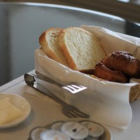 ホテル日航福岡 - 好みの焼き加減でトーストできるのはうれしい