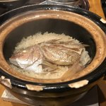 海の幸 鯛や - 鯛めし 土鍋ご飯