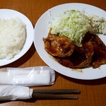 チップトップ - ポークのしょうが焼き：750円