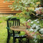 オーベルジュあかだま - Villaの前の小さなお庭