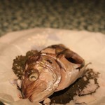 オーベルジュあかだま - お魚の塩釜焼き