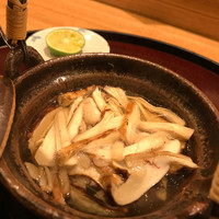 日本料理 太月 - 松茸ぎっしりぎゅうぎゅう