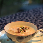 オーベルジュあかだま - 朝食：お魚のリゾット