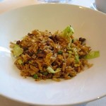Chai - 生菜牛肉炒飯（牛挽き肉とレタス入りチャーハン）Fried Rice with Minced Beef and Lettuce