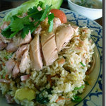 ドライチャーハン　グリーンカレー風味