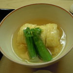 割烹 やました - 11.4.16　湯葉揚げ