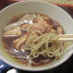 室町 砂場 - 旨みたっぷりのつゆを絡めて