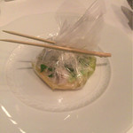 サーラ アマービレ - ツブ貝と九条葱のカルトッチョ トリュフ風味