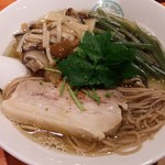 麺屋 六感堂 - 山菜煮干蕎麦（過去の限定メニュー）