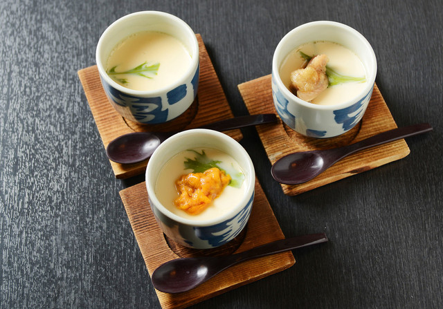 一斗五合 - 茶碗蒸し各种