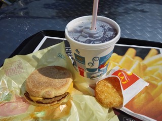 McDonald's Ichihachigo Karuizawa Ten - ソーセージエッグマフィンセット