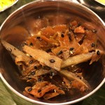 スパイス料理ナッラマナム - スパイスきんぴら