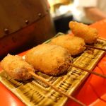 串の宝山 - デザート串4本