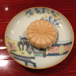 銀座 しのはら - フォアグラ最中　マンゴー