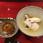 銀座 しのはら - 龍野の松茸と鱧