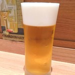 ビストロ・クレアンテ・トウキョウ - ビール 250円 (*´∀`)♪