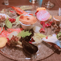 キャトルラパン - 圧巻の前菜盛りー❣️