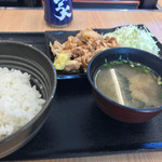 Yoshinoya - しょうが焼き定食