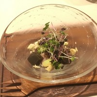 Cuisine Franco-japonaise Matsushima - 鰤藁焼き  焼き茄子寒天