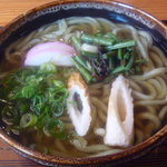 グリーンライフ　やまびこ - クレソンうどん　650円