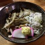 かしわや - 黄鶏うどん ¥650