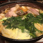 錦江湾 - この鍋がお通し！