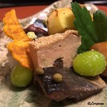 御料理 寺沢 - 秋刀魚有馬煮､鴨肉の松風､小芋、焼栗､銀杏煎餅