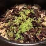 御料理 寺沢 - 香茸の炊込みごはん