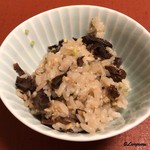 御料理 寺沢 - 香茸ごはん