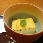 Kappou Murakawa - ◆デザートは「カタラーナ」・・和食店でイタリア系のデザートを出されるのは面白い。