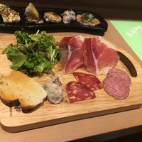 西洋料理 Jules - 前菜のハム盛り合わせ
