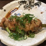 鳥焼処 鳥ぼん - ハラミ串焼 タレ (阿波尾鶏) 190円
            2017年10月12日夜