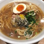 銀座 風見 - 牡蠣そば