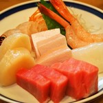 Chikara Sushi - お造り盛り合わせ