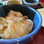 鉄板焼 石狩 - チサク麦王豚丼